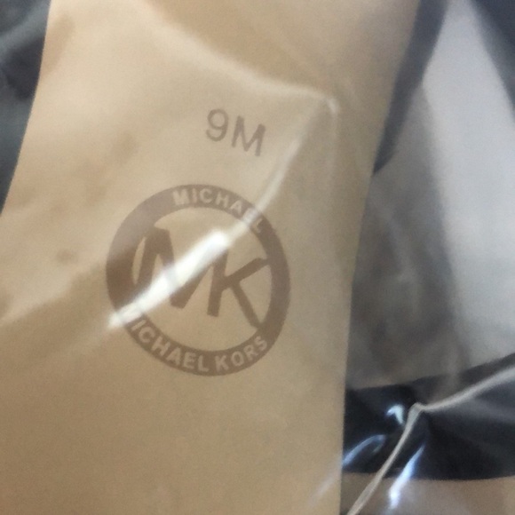 Michael Michael Kors Parker Sandals Ankle Strap High Heel Black NEW 9 - Picture 10 of 10